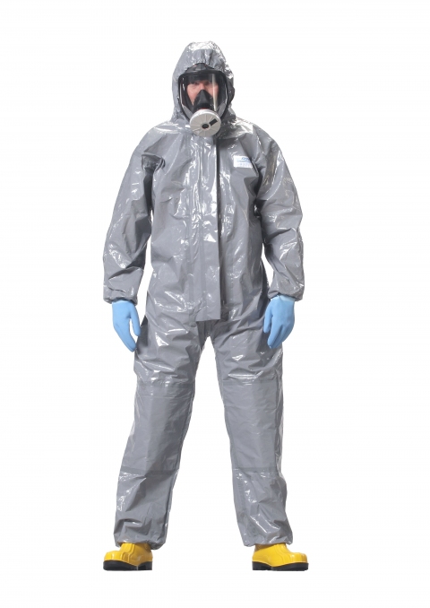 Chemical Warfare agents testing on RSG CHEM 3 coverall